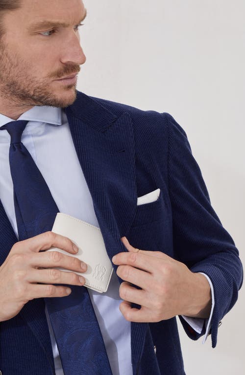 Brunello Cucinelli Calfskin Wallet In Black