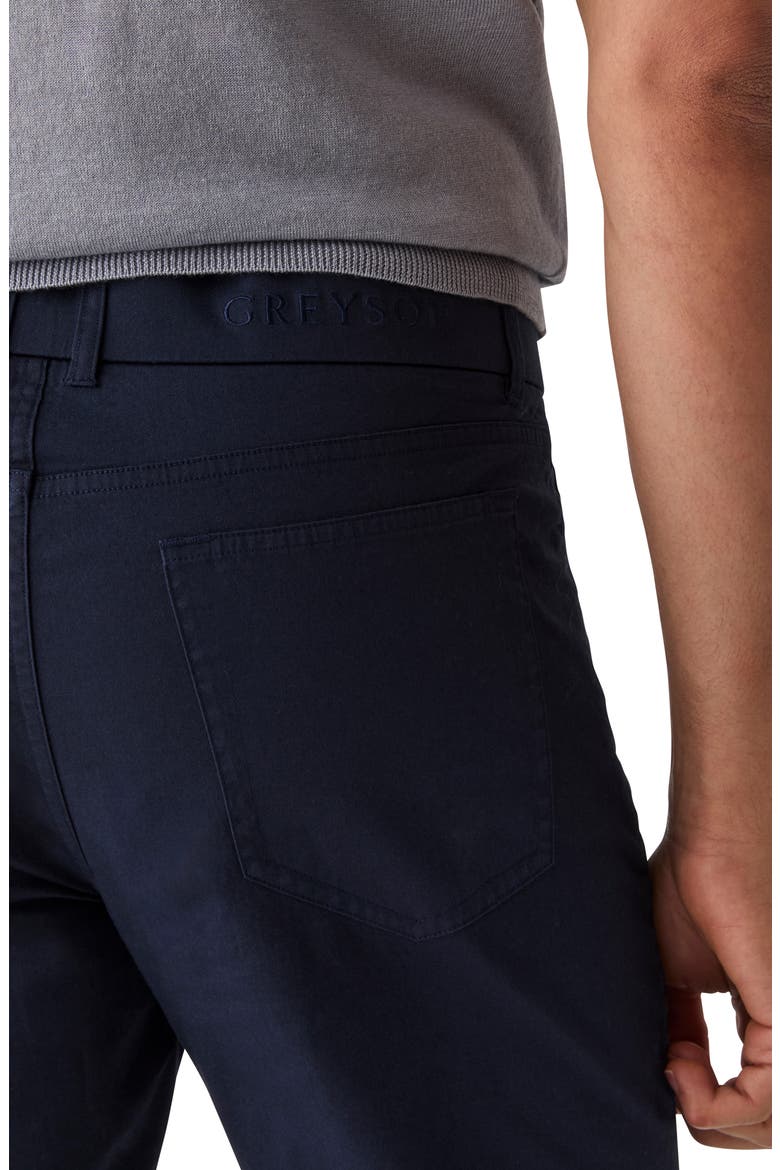 Amagansett 5-Pocket Slim Fit Pants, Alternate, color, MALTESE BLUE