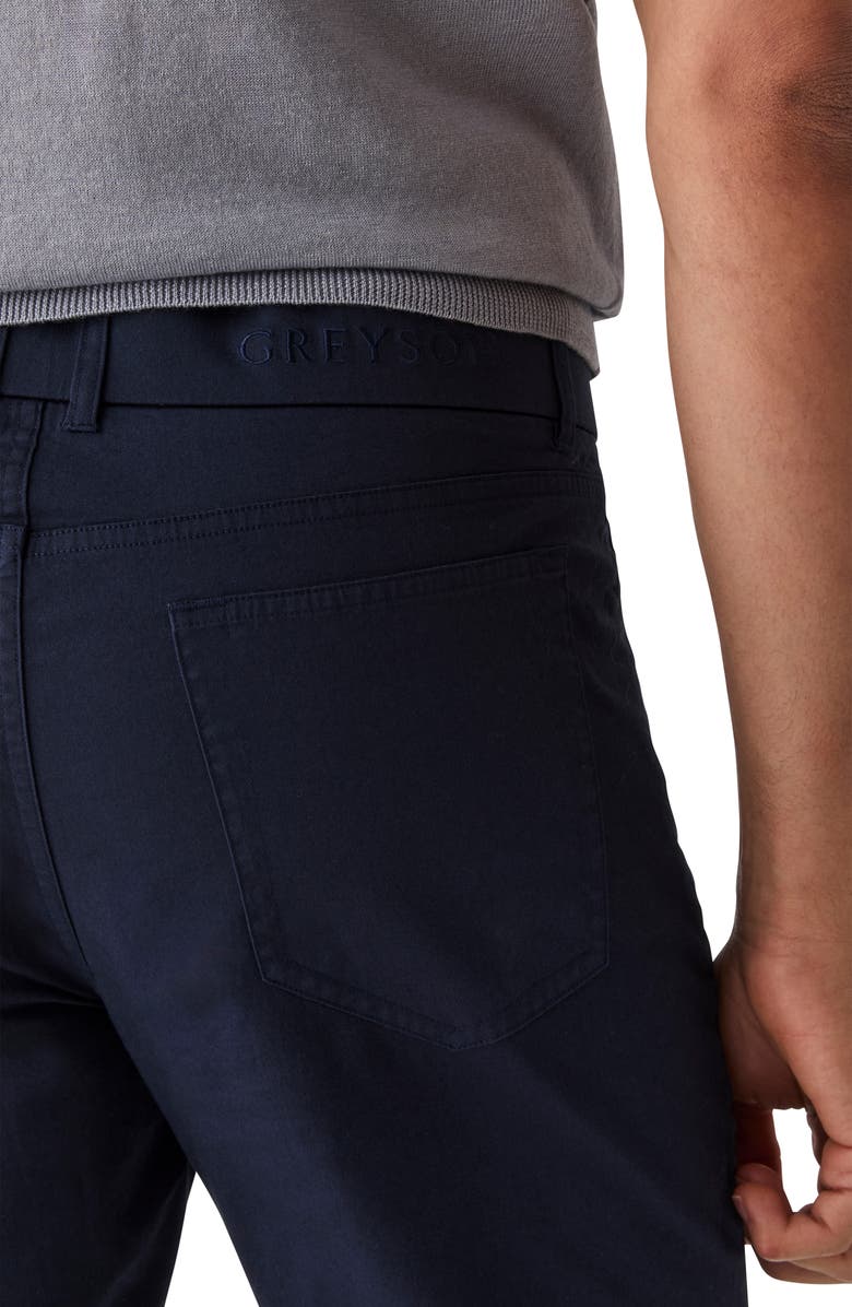 Greyson Amagansett 5-Pocket Slim Fit Pants, Alternate, color, Maltese Blue