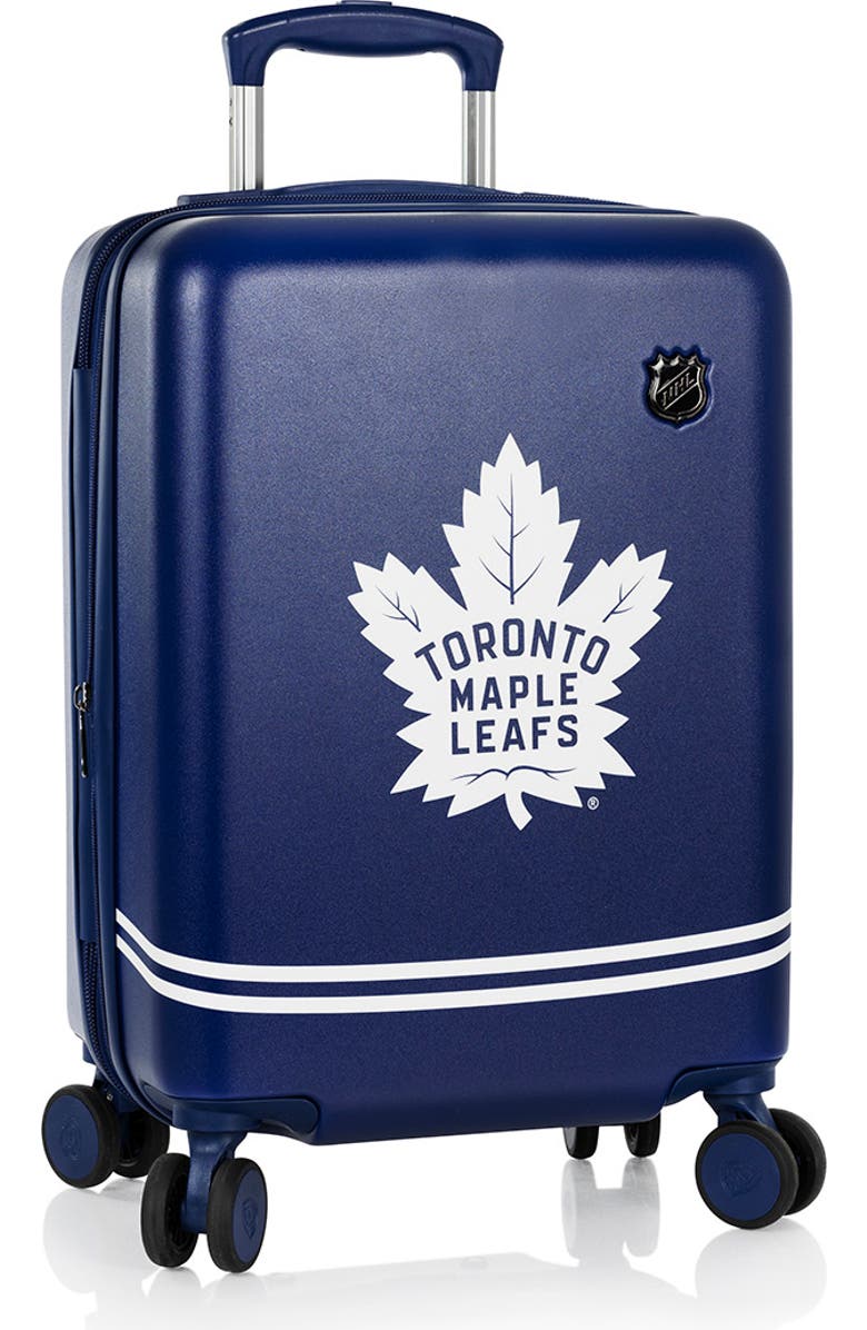 Heys NHL 21 Inch Luggage - Toronto Maple Leafs, Main, color, Blue
