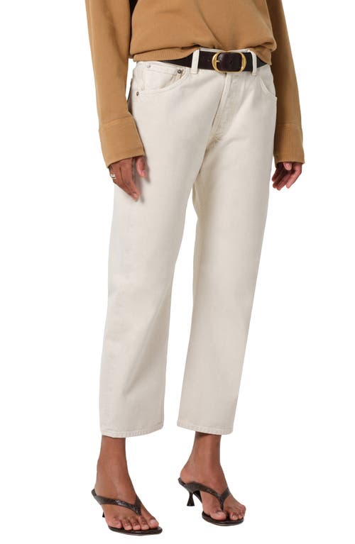 Shop Citizens Of Humanity Winslow High Waist Crop Boyfriend Jeans In Almondette