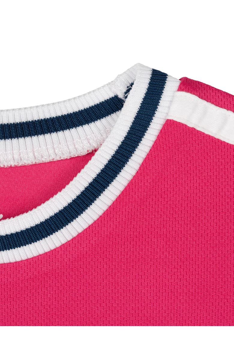 Athletic Varsity Dress, Alternate, color, Fuchsia Purple