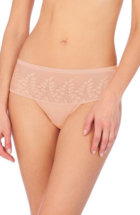 Frame Embroidered Tulle Briefs