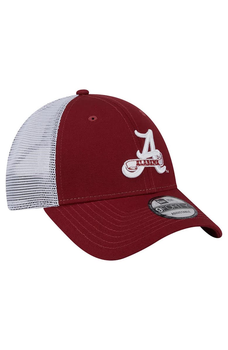 New Era Men's New Era Crimson Alabama Crimson Tide Trucker 9FORTY Adjustable Hat, Alternate, color, 