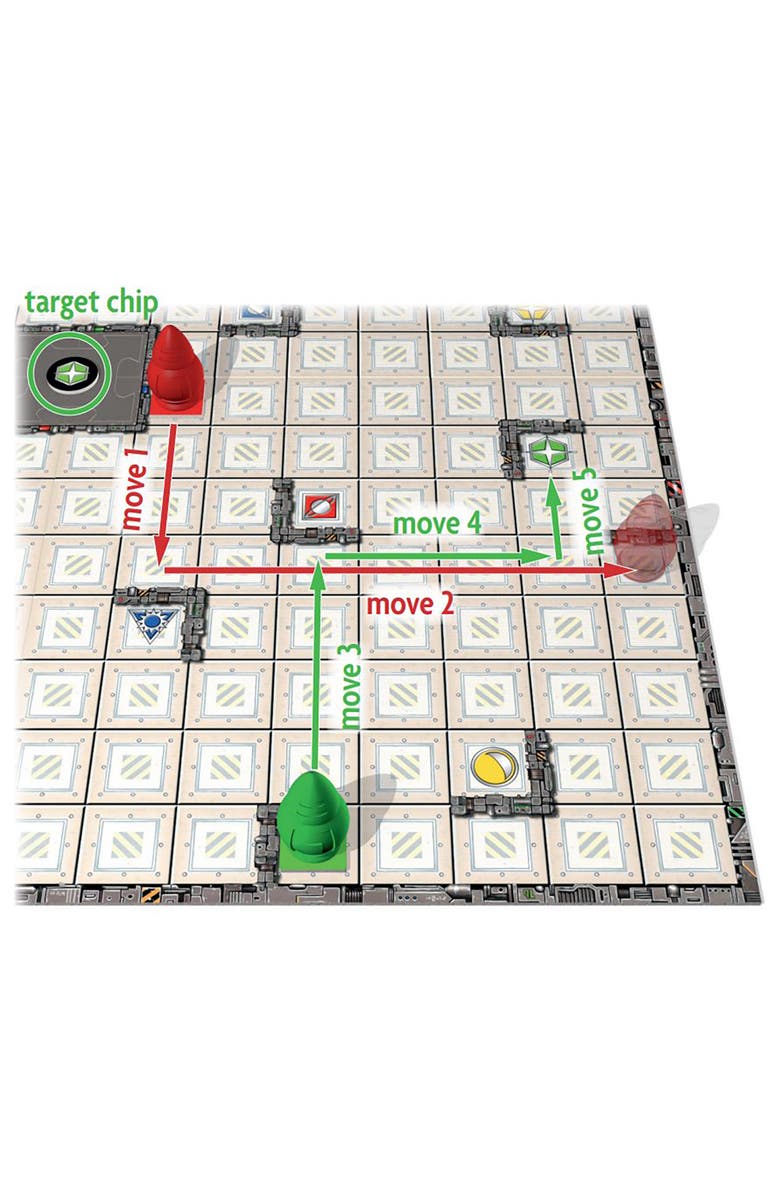 Rio Grande Games Ricochet Robots Abstract Strategy Board Game,Ages 14+, Alternate, color, Multicolored