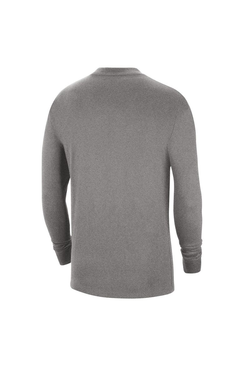 Men's Nike Charcoal Los Angeles Lakers 2023/24 City Edition Max90 Expressive Long Sleeve T-Shirt, Alternate, color, Charcoal