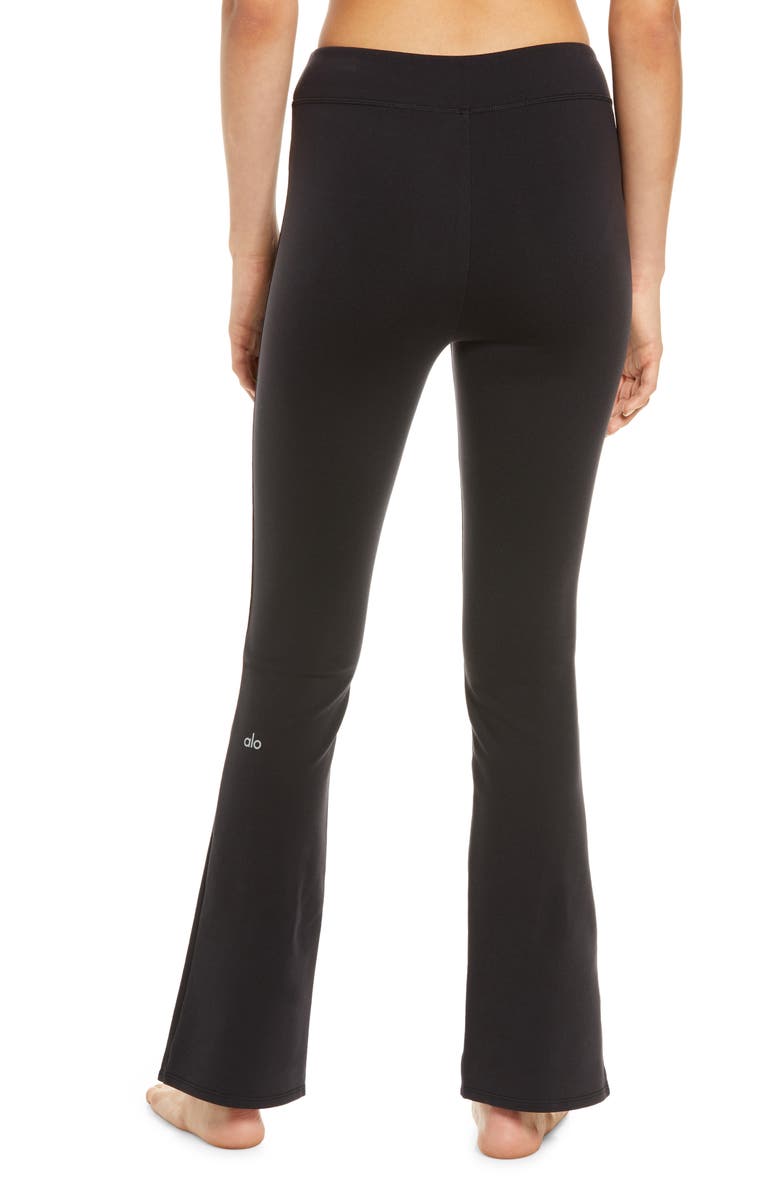 Alo Airbrush High Waist Split Hem 7/8 Leggings, Alternate, color, 