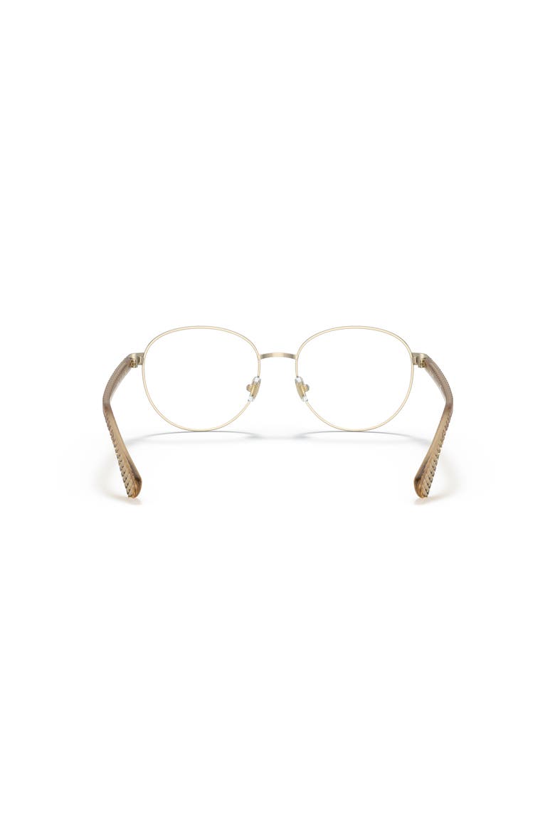 53mm Round optical glasses, Alternate, color, Gold