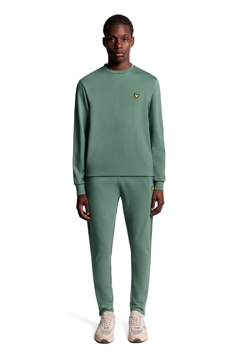 Crew Neck Long Sleeve Fly Fleece, Main, color, Silver Pine