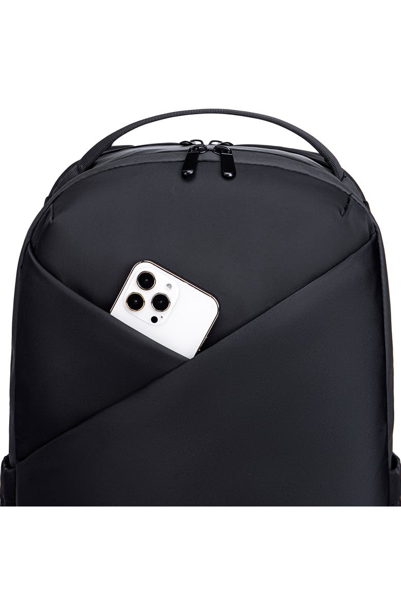 Lux and Nyx Origami 16-inch Laptop Backpack For Women, Alternate, color, Black