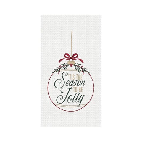 Season To Be Jolly Ornament Towel