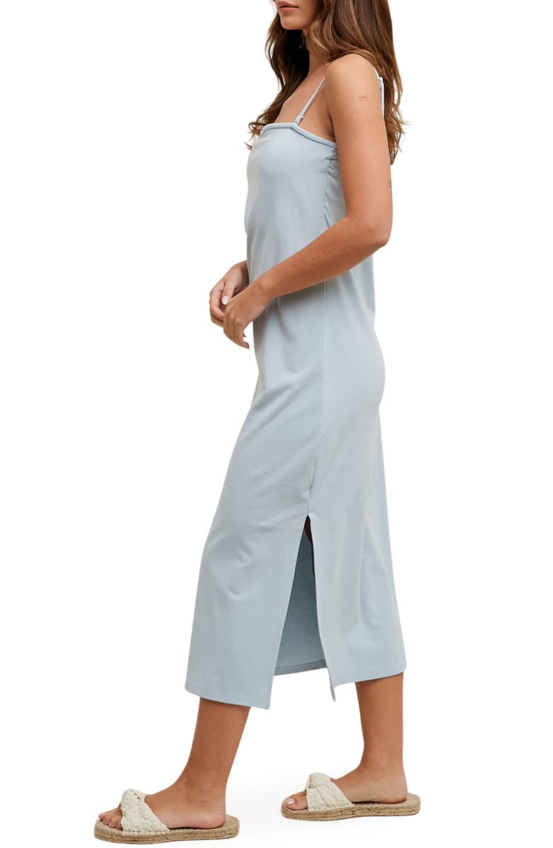 WISHLIST Knit Midi Dress, Alternate, color, Sky