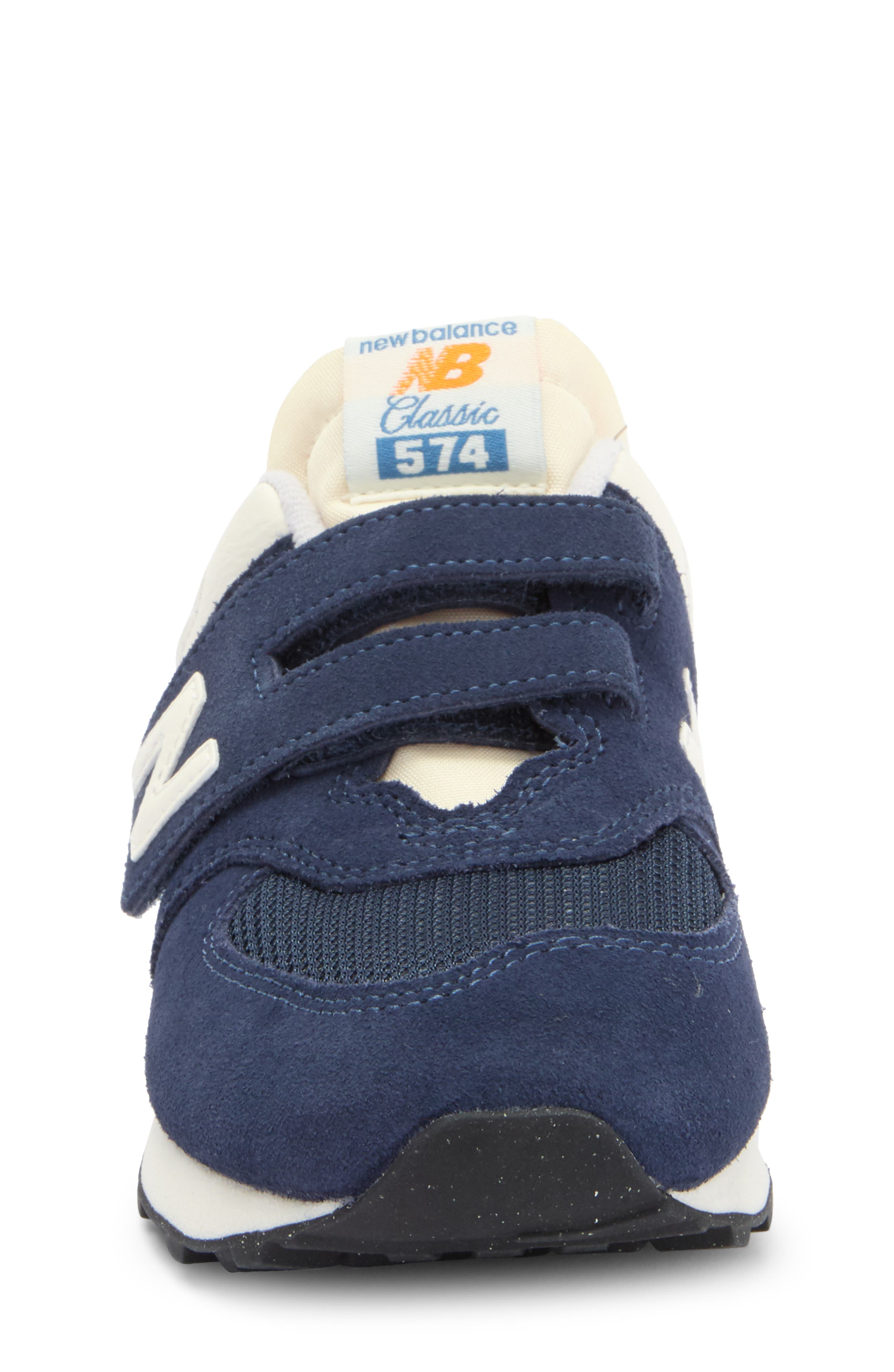 New Balance Kids' 574 Sneaker, Alternate, color, Nb Navy/ Blast Red