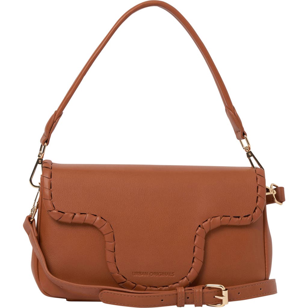 Urban Originals Misty Vegan Leather Shoulder Bag In Tan