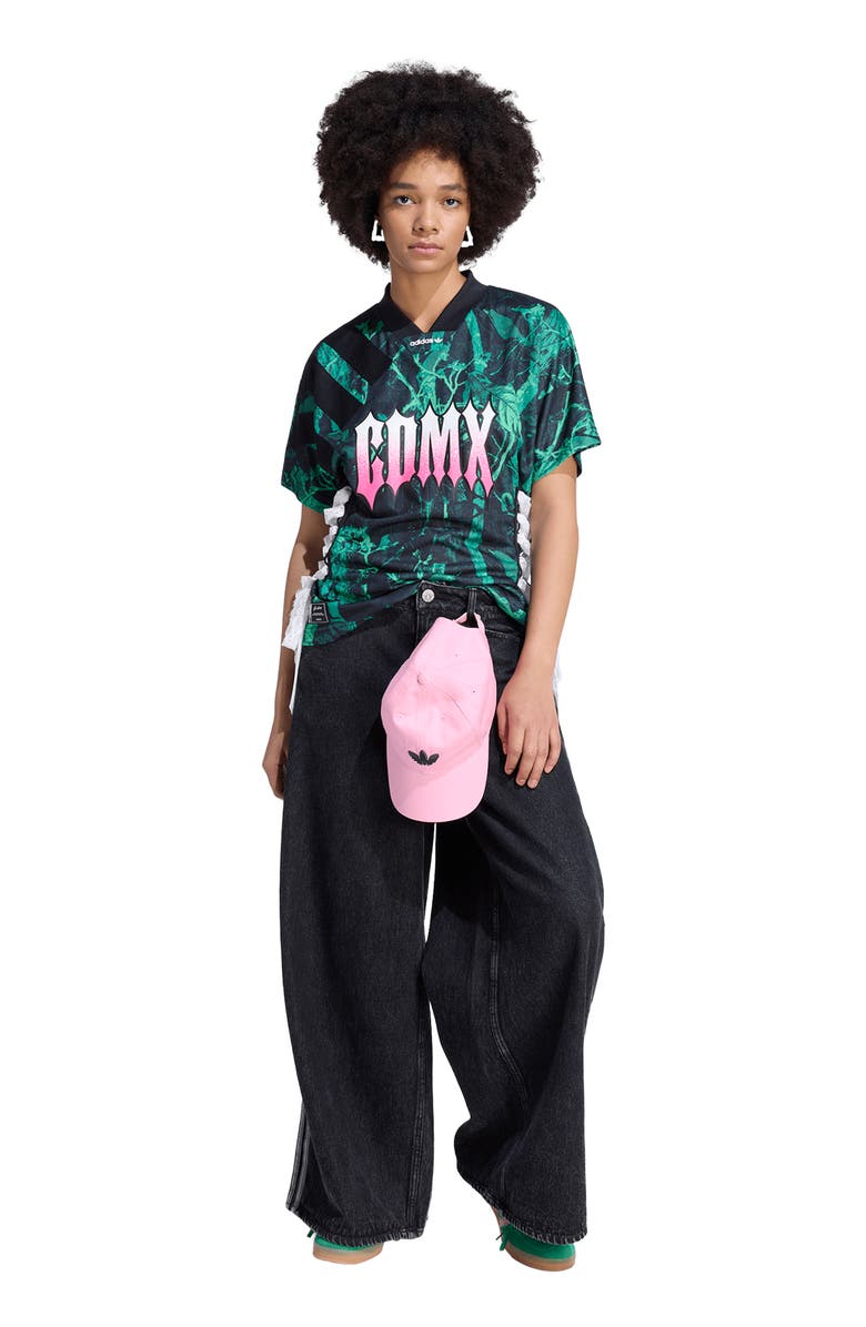 adidas Originals CDMX Graphic Reconstructed Jersey T-Shirt, Alternate, color,