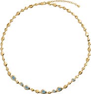 Monica Vinader Odyssey Stone Pebble Necklace