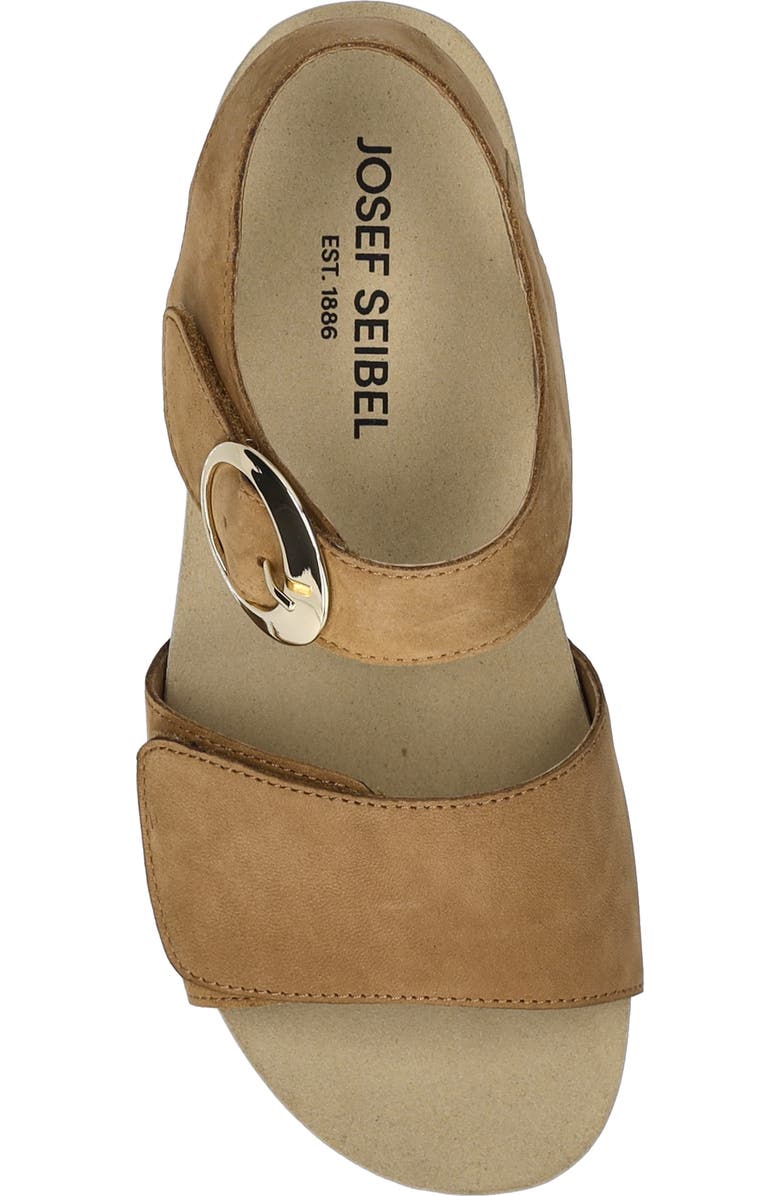 Josef Seibel Quinn 16 Wedge Sandal, Alternate, color, Nuss Nubuck