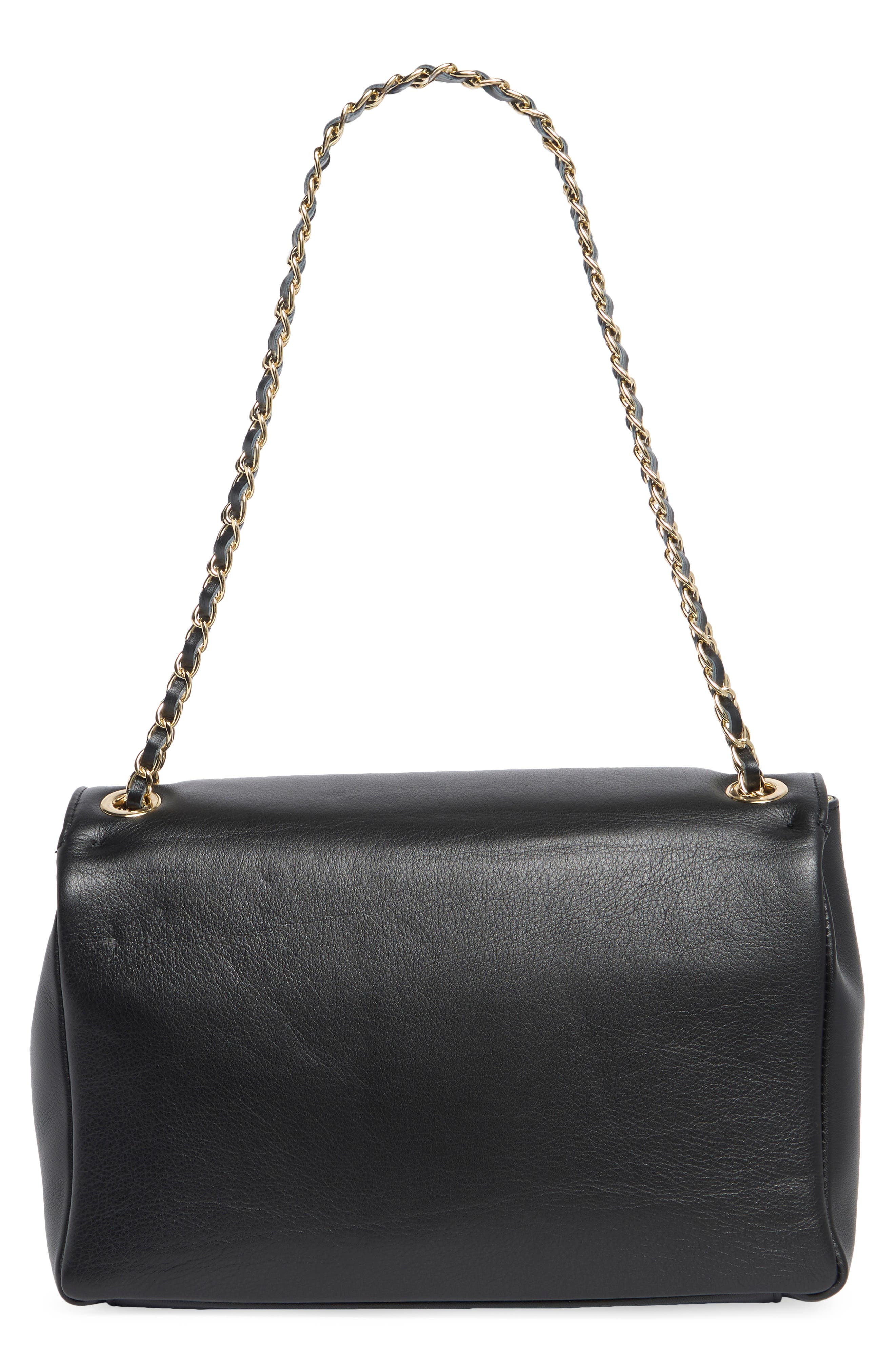VALENTINO BY MARIO VALENTINO Posh Signature Shoulder Bag, Alternate, color, Black