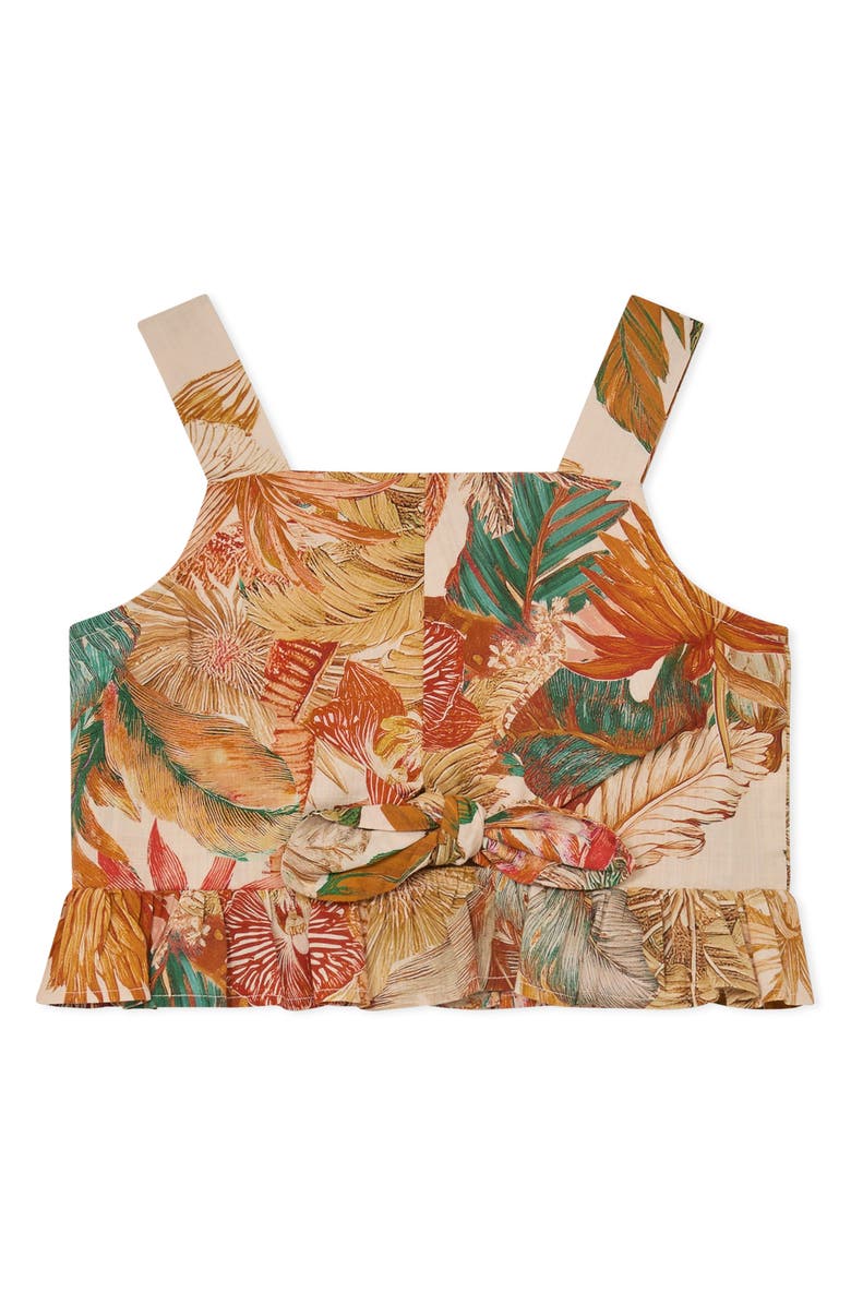 Reiss Kids' Violeta Cotton Tank, Main, color, Neutral