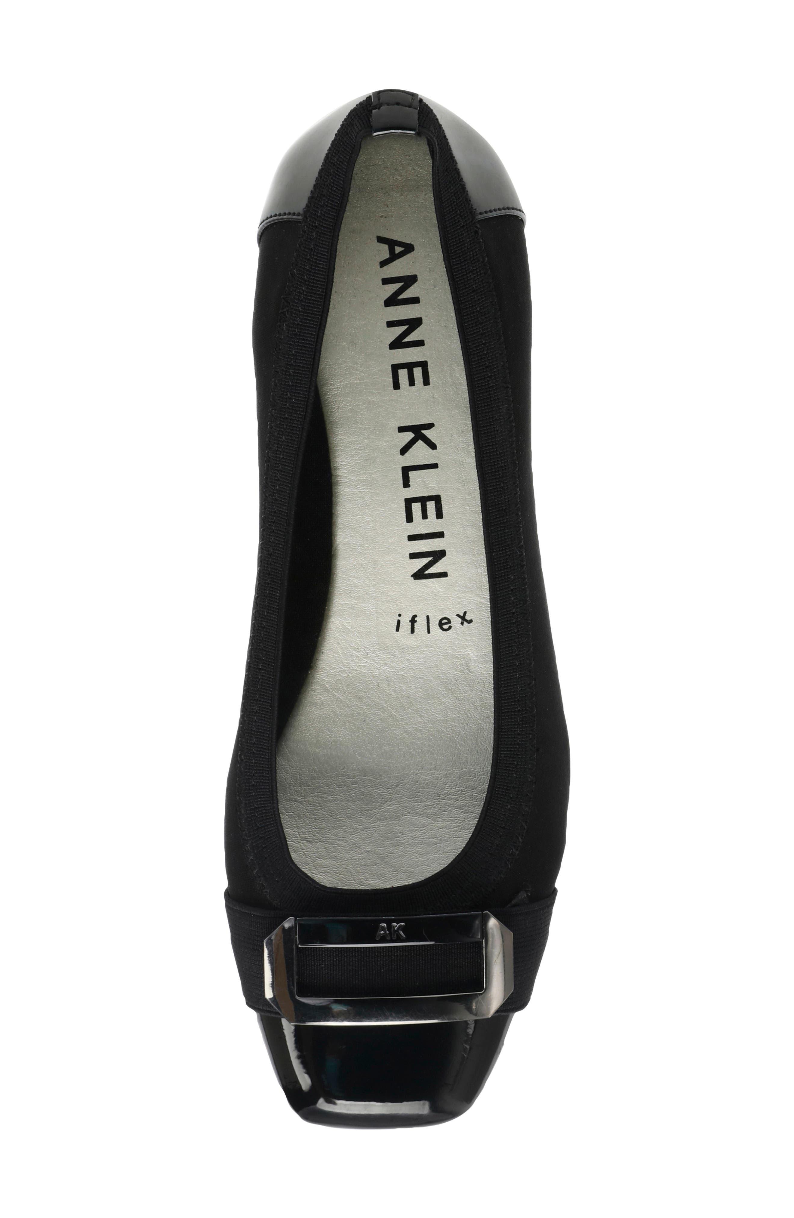 Anne Klein Uplift Flat, Alternate, color, Black Combo Fb