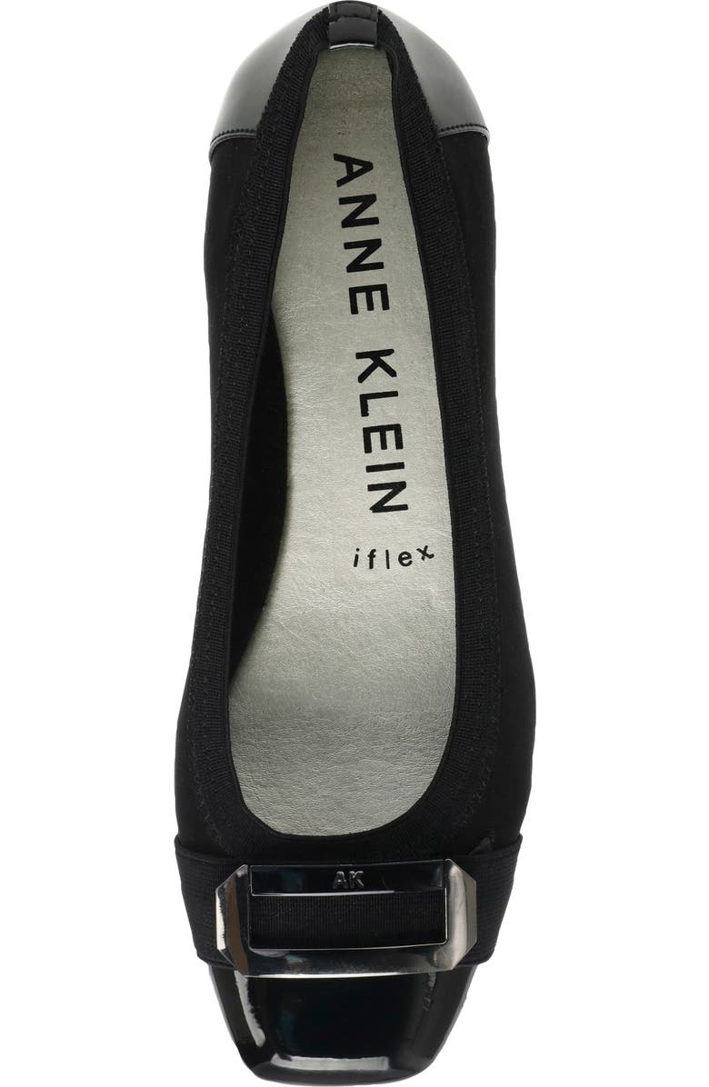 Anne Klein Uplift Flat, Alternate, color, Black Combo Fb