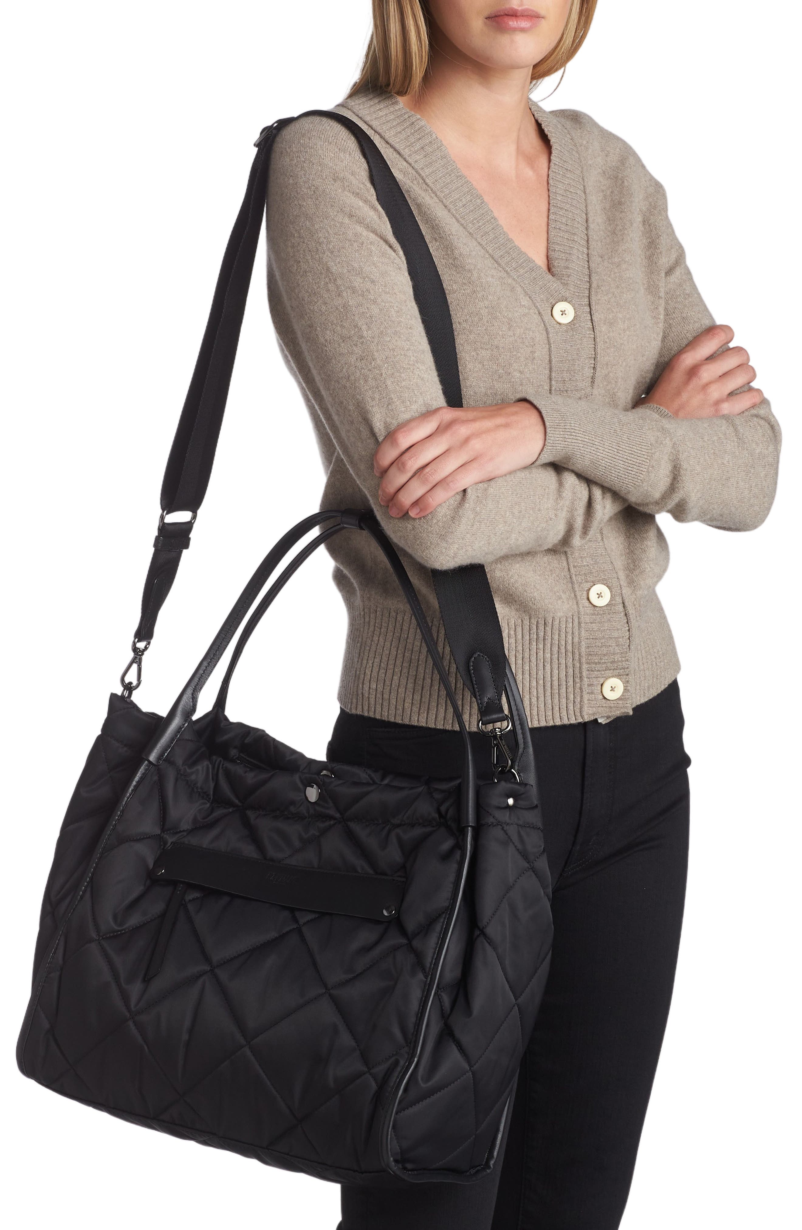 MZ Wallace Large Madison Shopper Bag, Alternate, color, 