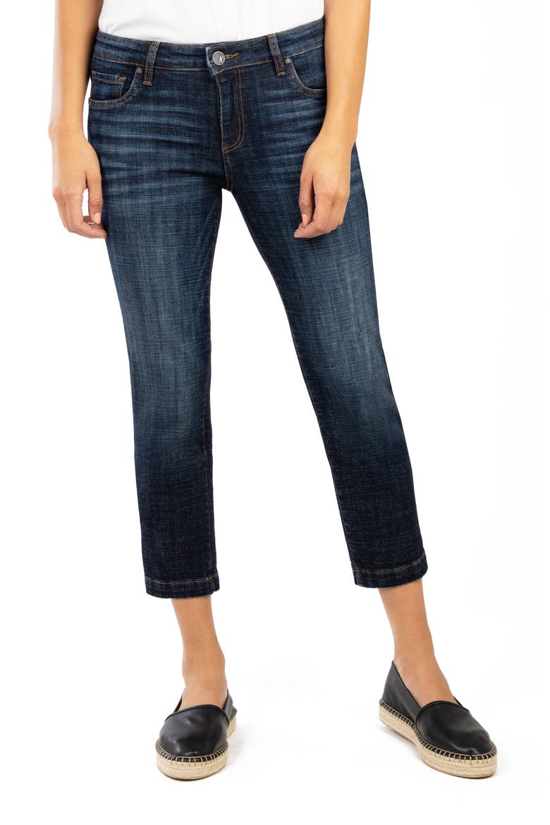Lauren Mid Rise Crop Slim Jeans, Main, color, ABILITY
