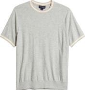 Scott Barber Short Sleeve Reverse Jersey Sweater