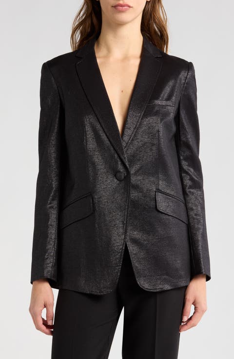 Margot One-Button Blazer