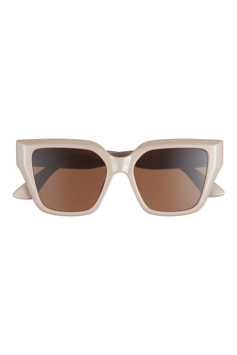 Square Sunglasses, Main, color, BEIGE