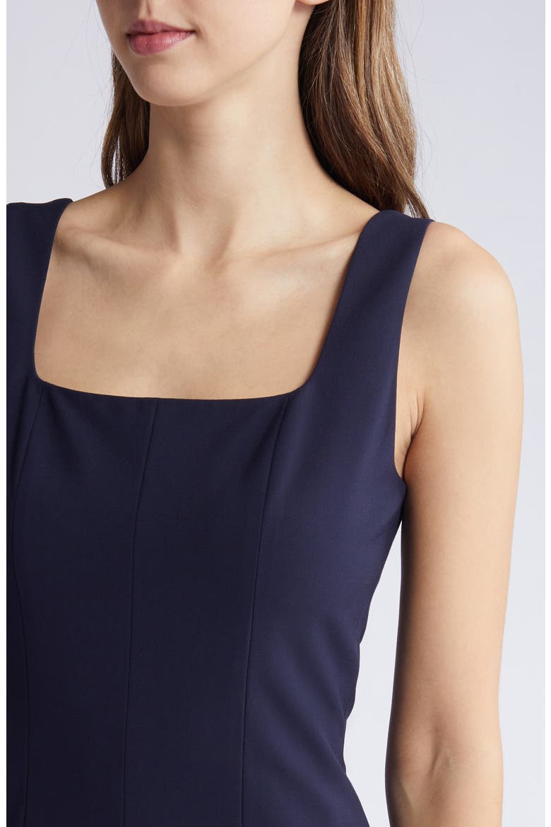Dineza Midi Sheath Dress, Alternate, color, DK BU