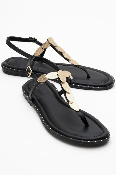 Marea Leather Flat Sandal (Women)