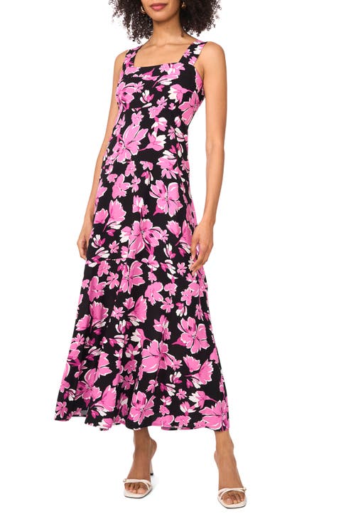 Floral Tiered Maxi Dress