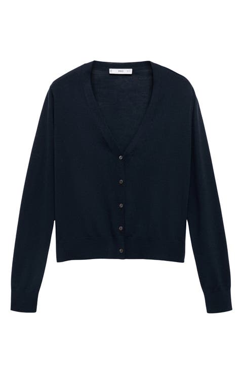 Selection V-Neck Wool Cardigan