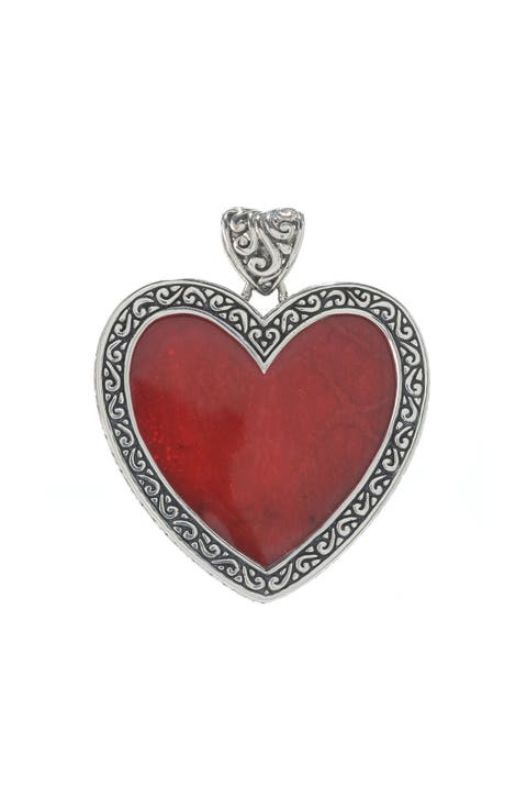 Bali Design Heart Pendant