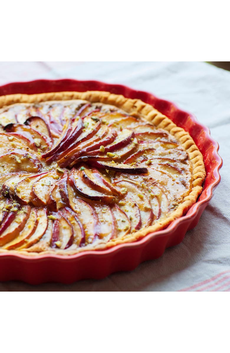 Emile Henry 11-Inch Deep Tart Dish, 2.1 Quart, Alternate, color, Clay