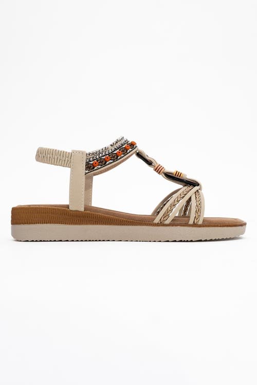 Prologue Shoes Cher Braided Strap Sandal