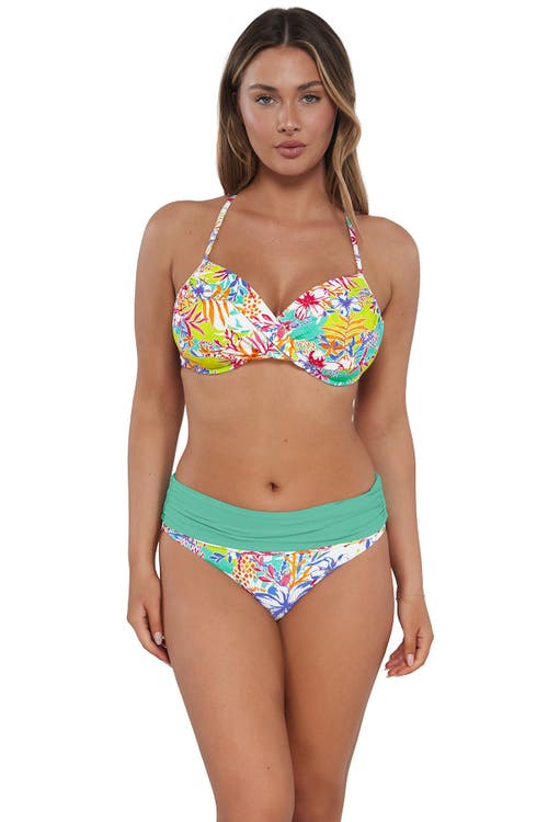 SUNSETS SUNSETS CAPRI HIGH WAIST BIKINI SWIM BOTTOMS