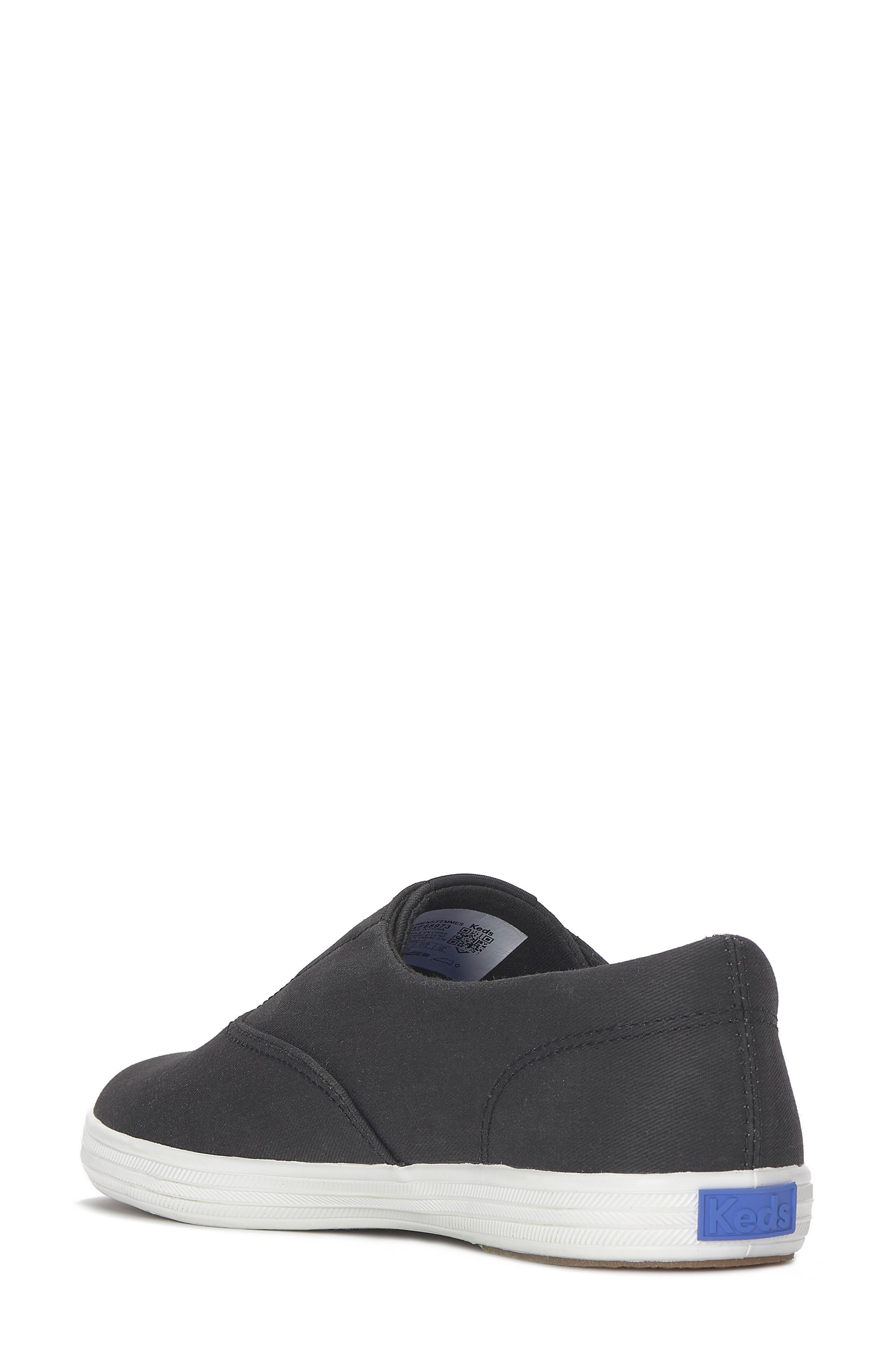 Keds<sup>®</sup> Champion Slip-On Sneaker, Alternate, color, Black