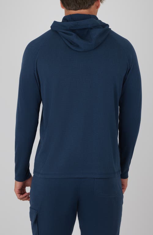 90 Degree By Reflex Silicon Tek Scuba Gear Up Hoodie In Blue