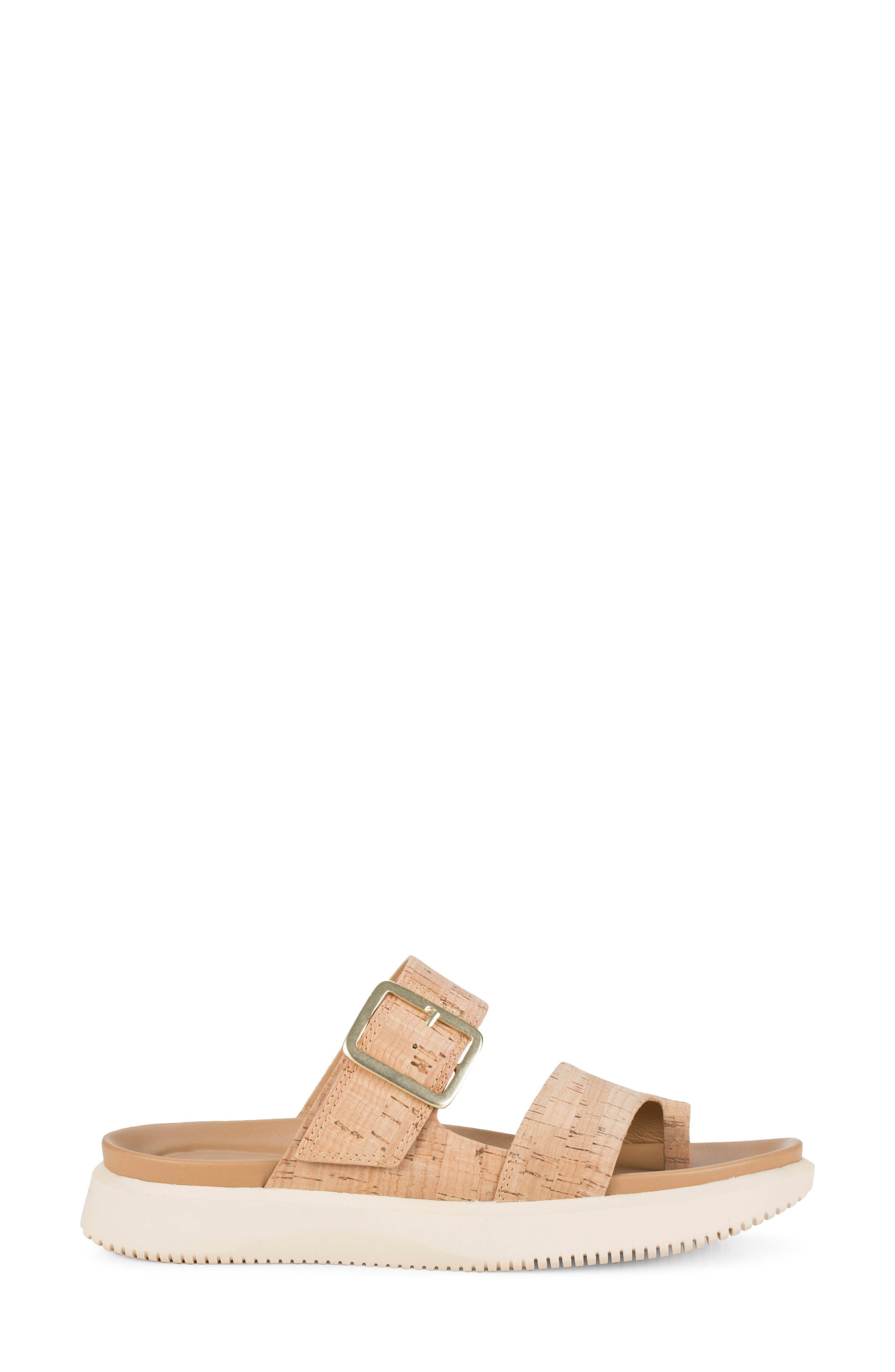 BARETRAPS Eliza Slide Sandal, Alternate, color, Natural Cork