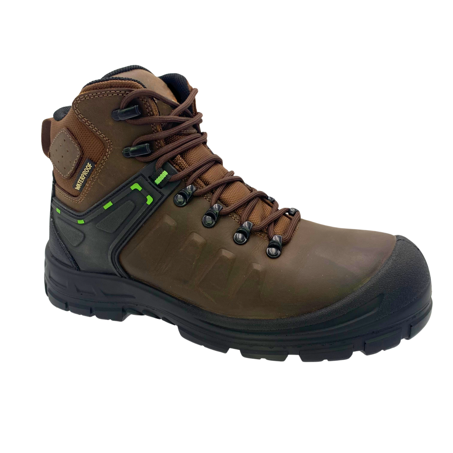 AdTec 6" Waterproof Work Boot, Main, color, Dark Brown