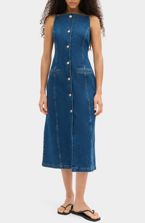 Sanitago Sleeveless Denim Dress