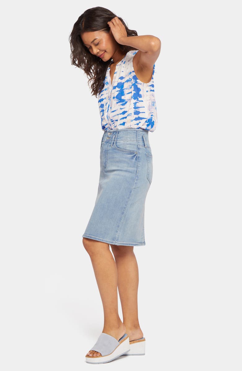 NYDJ Hollywood Denim Skirt, Alternate, color,