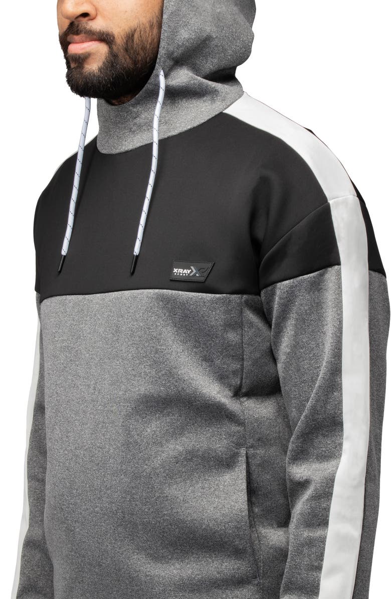 XRAY Colorblock Pullover Hoodie & Joggers, Alternate, color, 