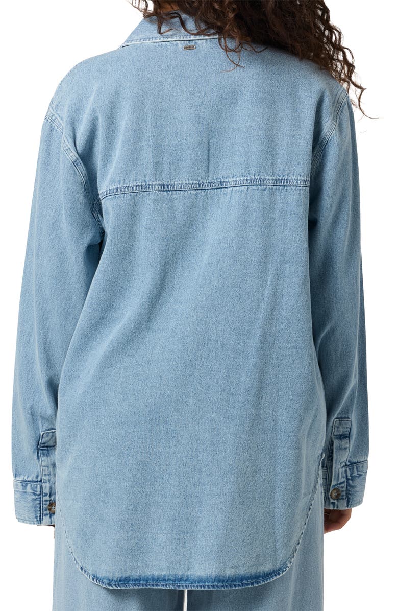 O'Neill Sevie Denim Shirt Jacket, Alternate, color,