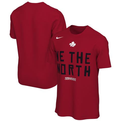 Unisex Nike Red Toronto Raptors 2026 NBA Playoffs Mantra T-Shirt