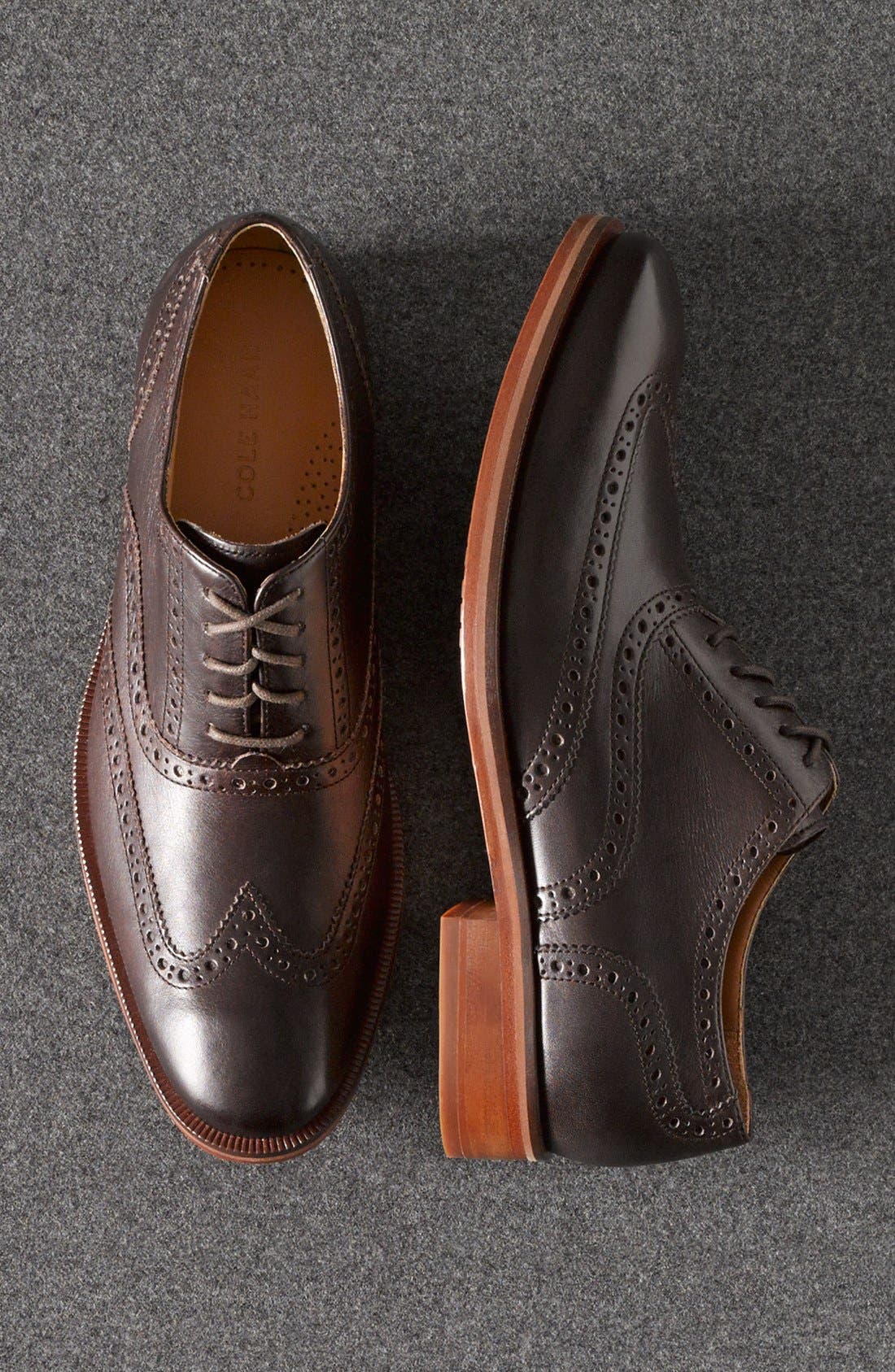 Cole Haan 'Colton' Wingtip Oxford, Main, color, 