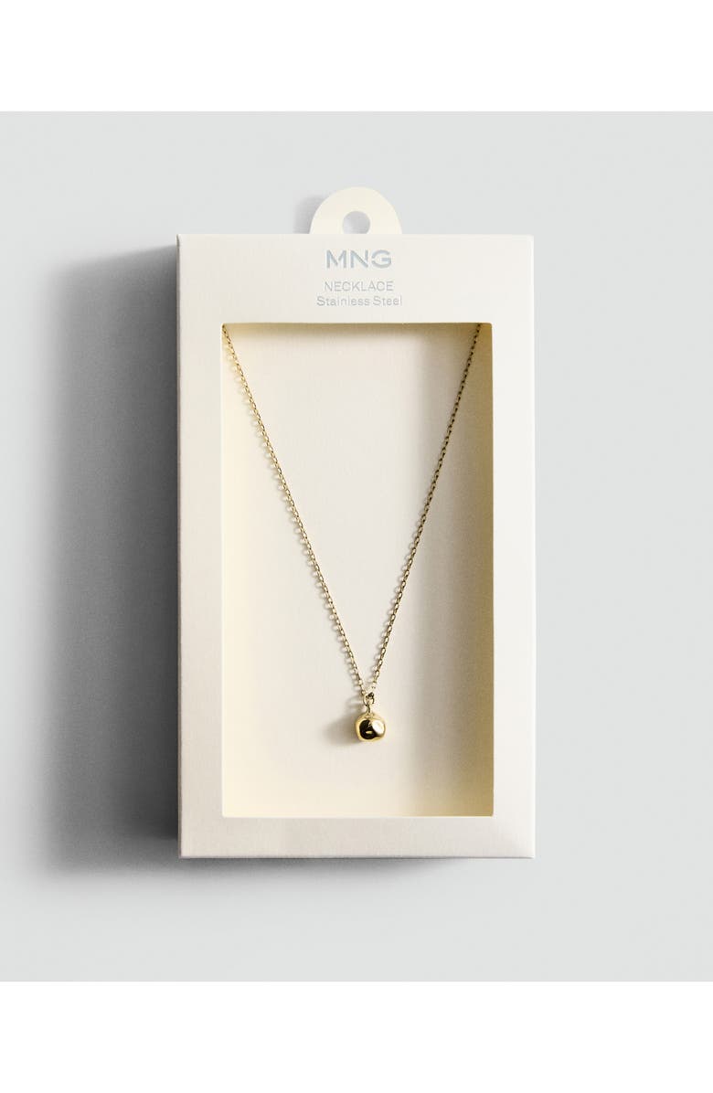 MANGO Sphere Pendant Necklace, Alternate, color, Gold
