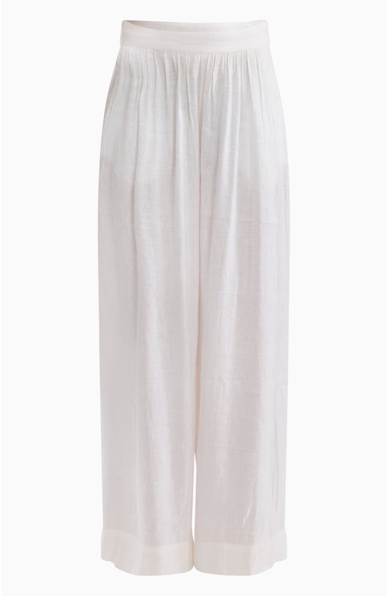 Rebecca Taylor Cleo Pant, Alternate, color, Ivory